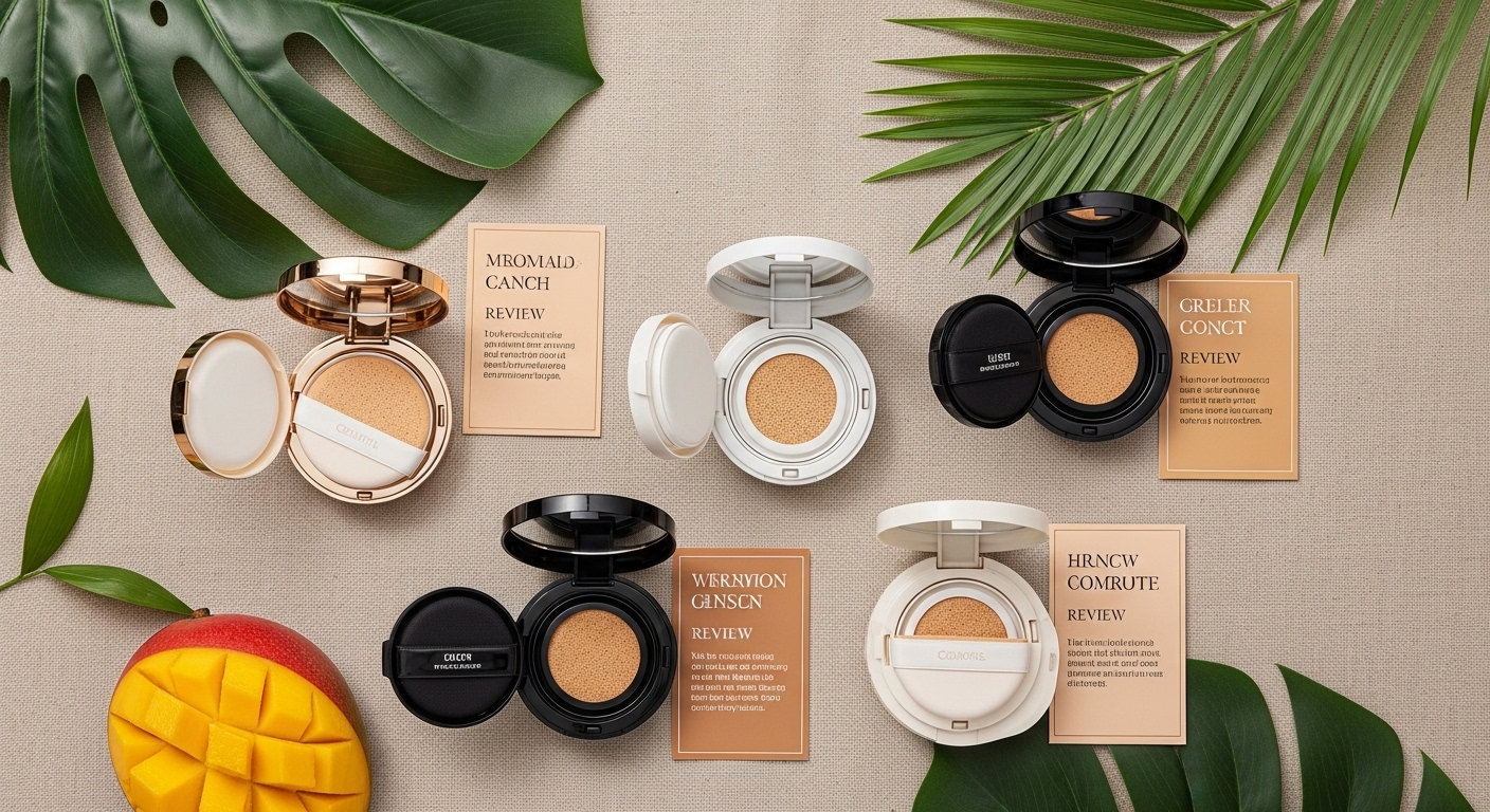 Review 5 Cushion Terbaik 2025 untuk Kulit Indonesia